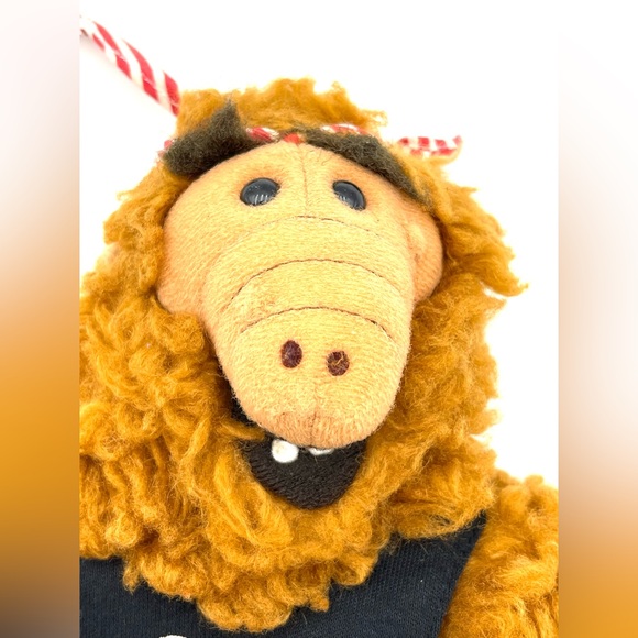 Vintage 1988 Alf Hand Puppet with Black 'Born To Rock’ T-Shirt - Picture 6 of 6